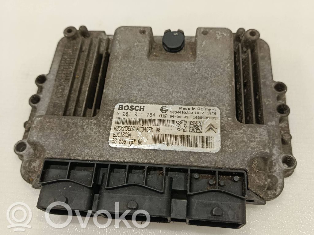 Peugeot 206 Engine control unit/module 