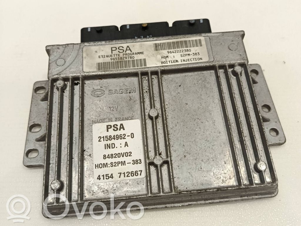 Citroen C3 Engine control unit/module 