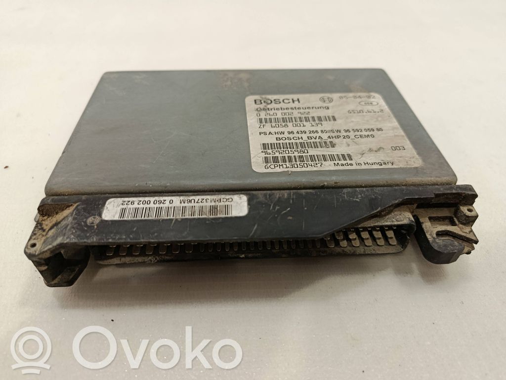 Peugeot 407 Gearbox control unit/module 