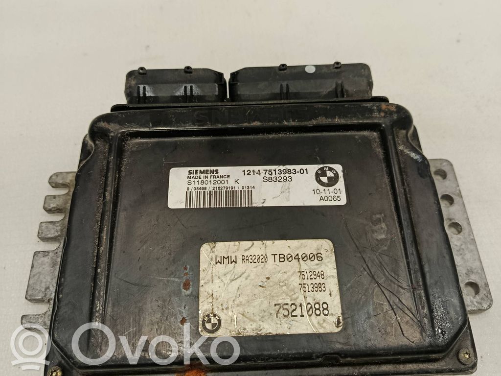 Mini One - Cooper R50 - 53 Engine control unit/module 