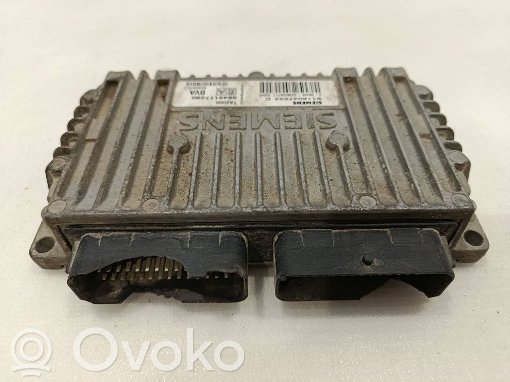 Peugeot 206 Gearbox control unit/module 