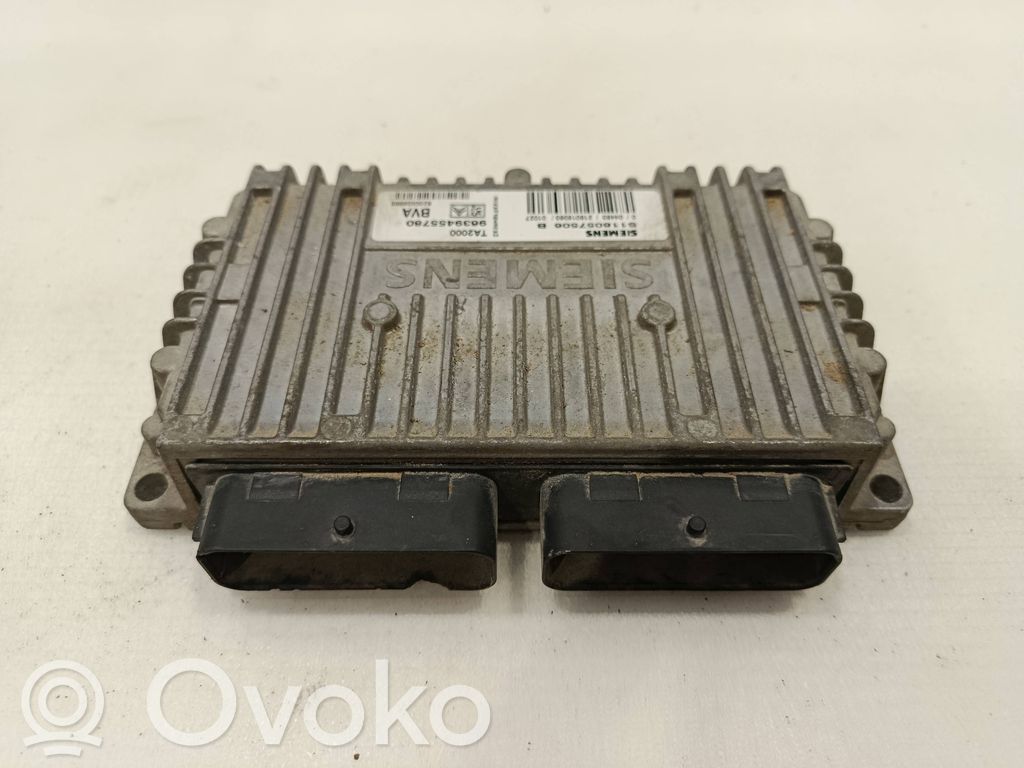 Peugeot 206 Engine control unit/module 