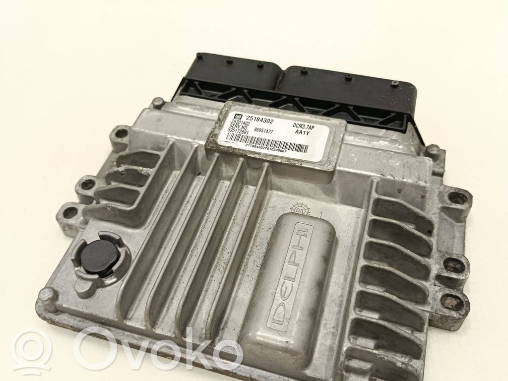 Engine control unit/module   25184302,96951477,28301402,595172891