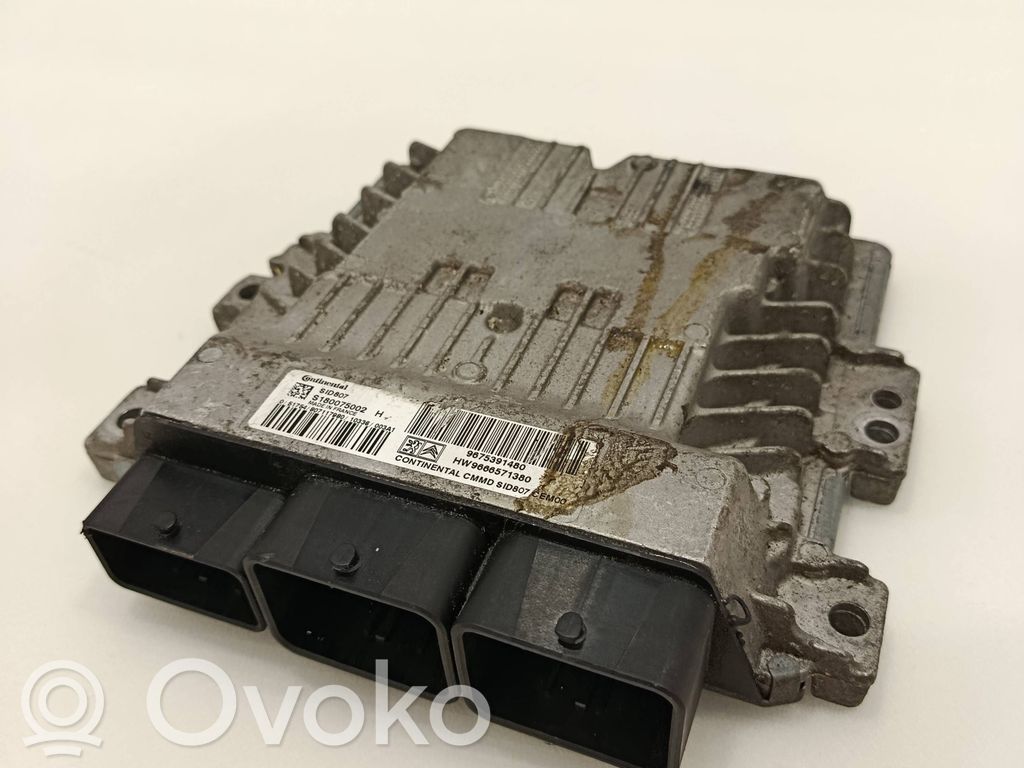 Citroen C4 I Picasso Engine control unit/module 