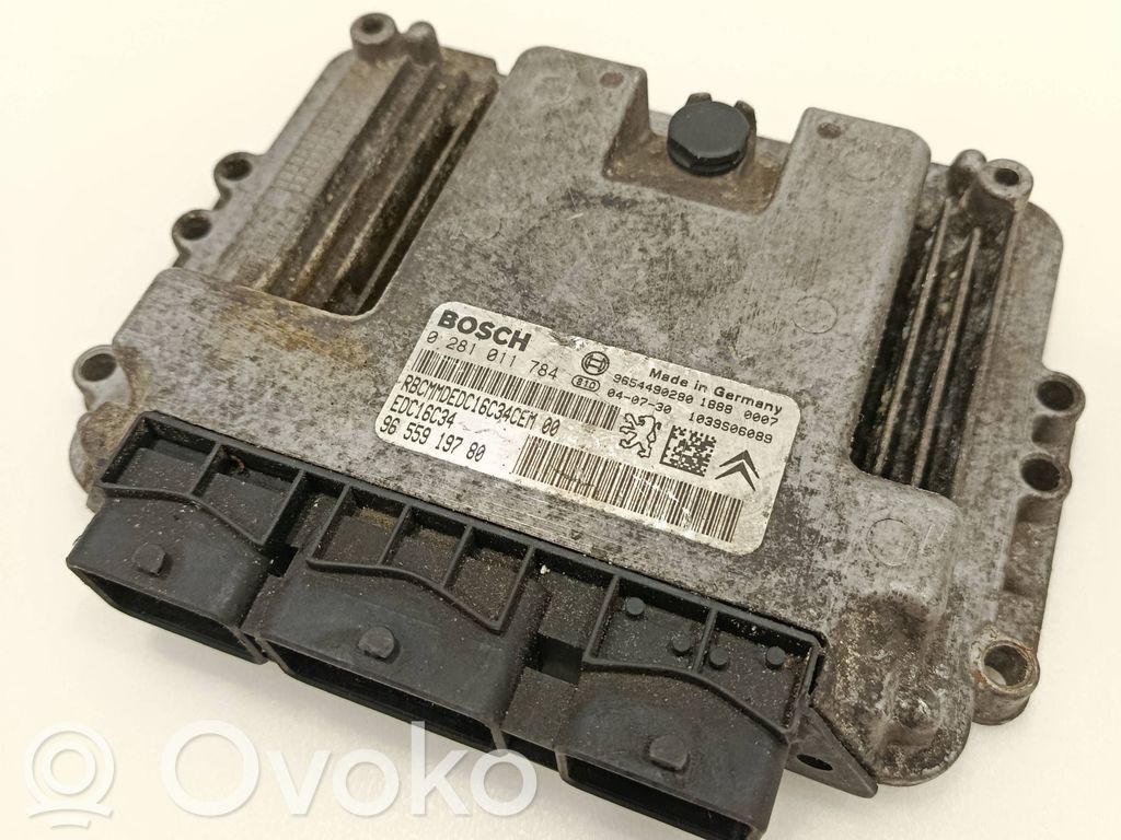 Peugeot 206 Engine control unit/module 