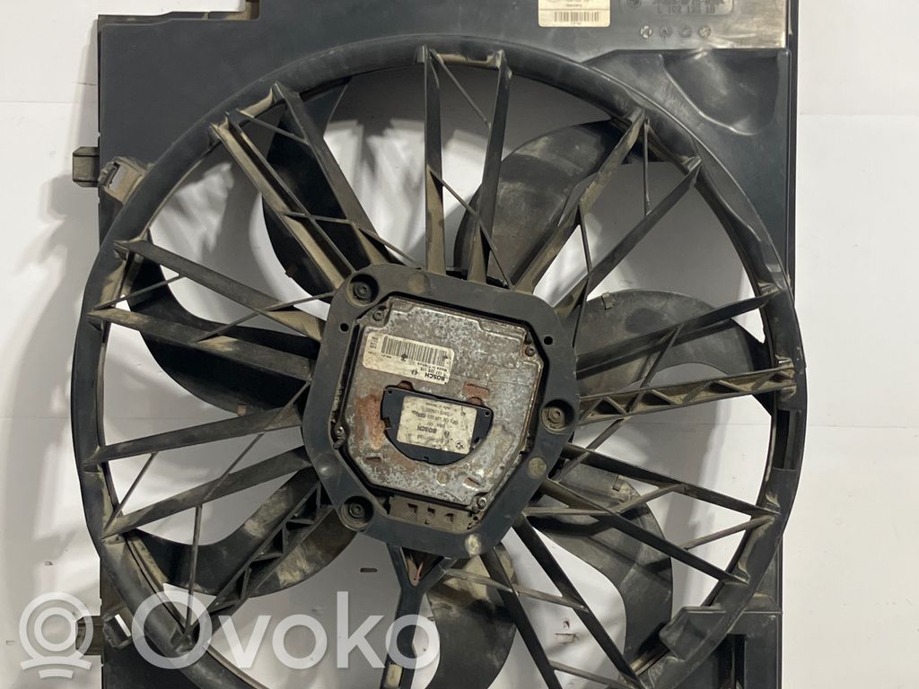 BMW 5 E60 E61 Elektrisks radiatoru ventilators 