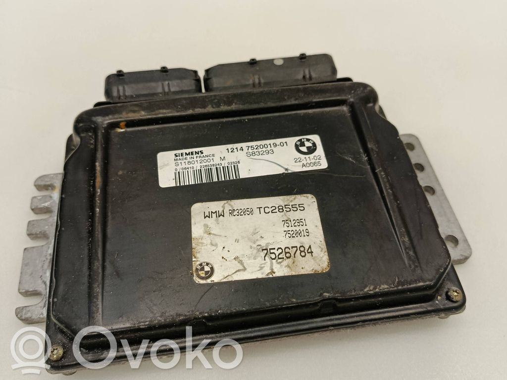 Mini One - Cooper R50 - 53 Engine control unit/module 