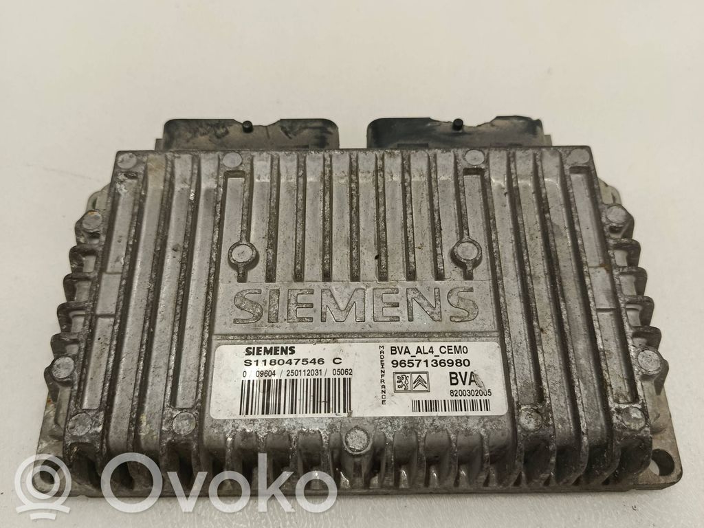 Citroen C4 I Gearbox control unit/module 