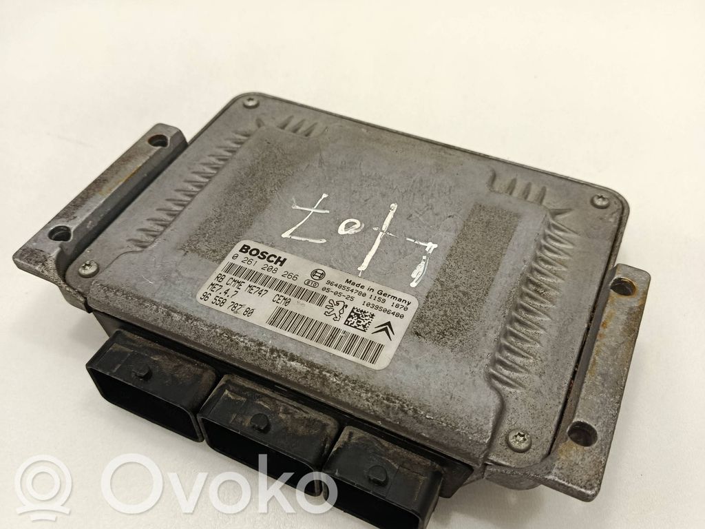 Engine control unit/module   9655878780,9648554780,0261208266