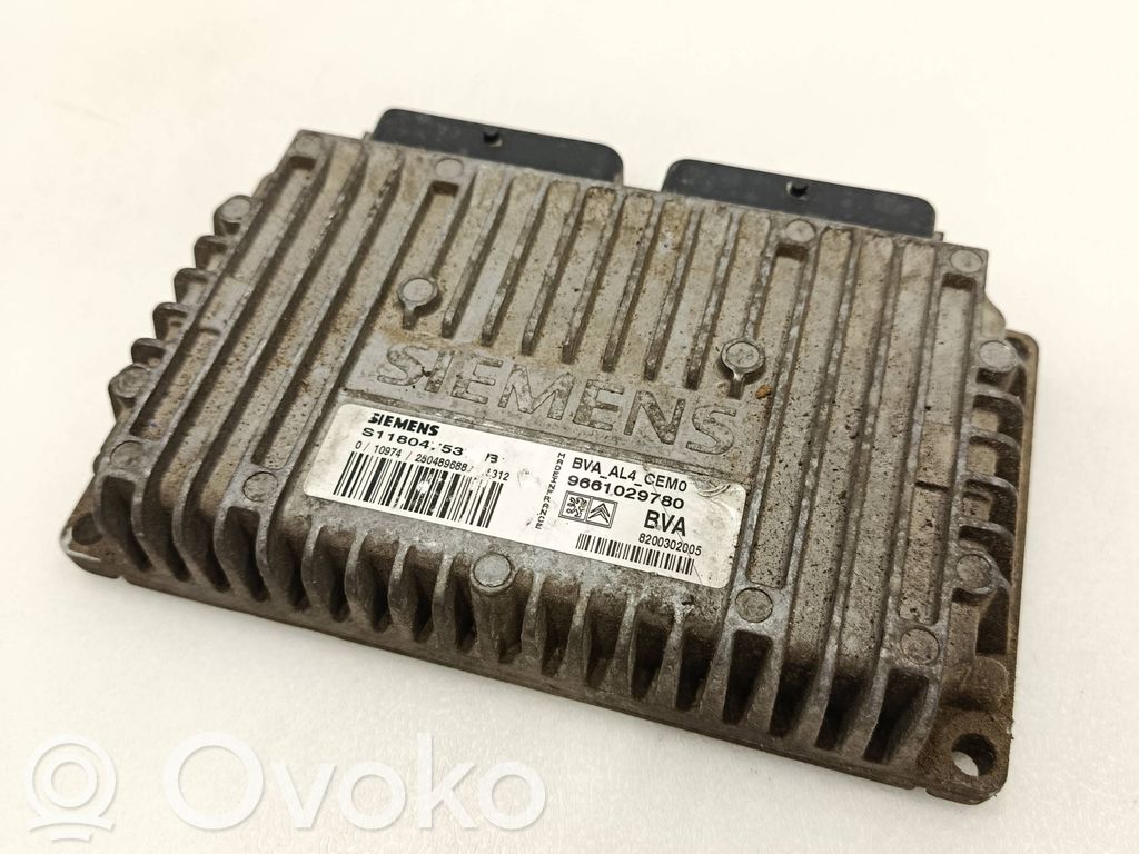 Peugeot 206 Gearbox control unit/module 