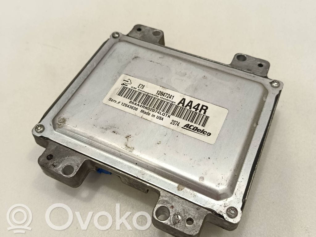 Opel Astra J Calculateur moteur ECU 