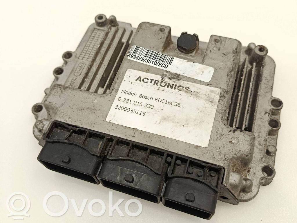 Renault Trafic II (X83) Engine control unit/module 