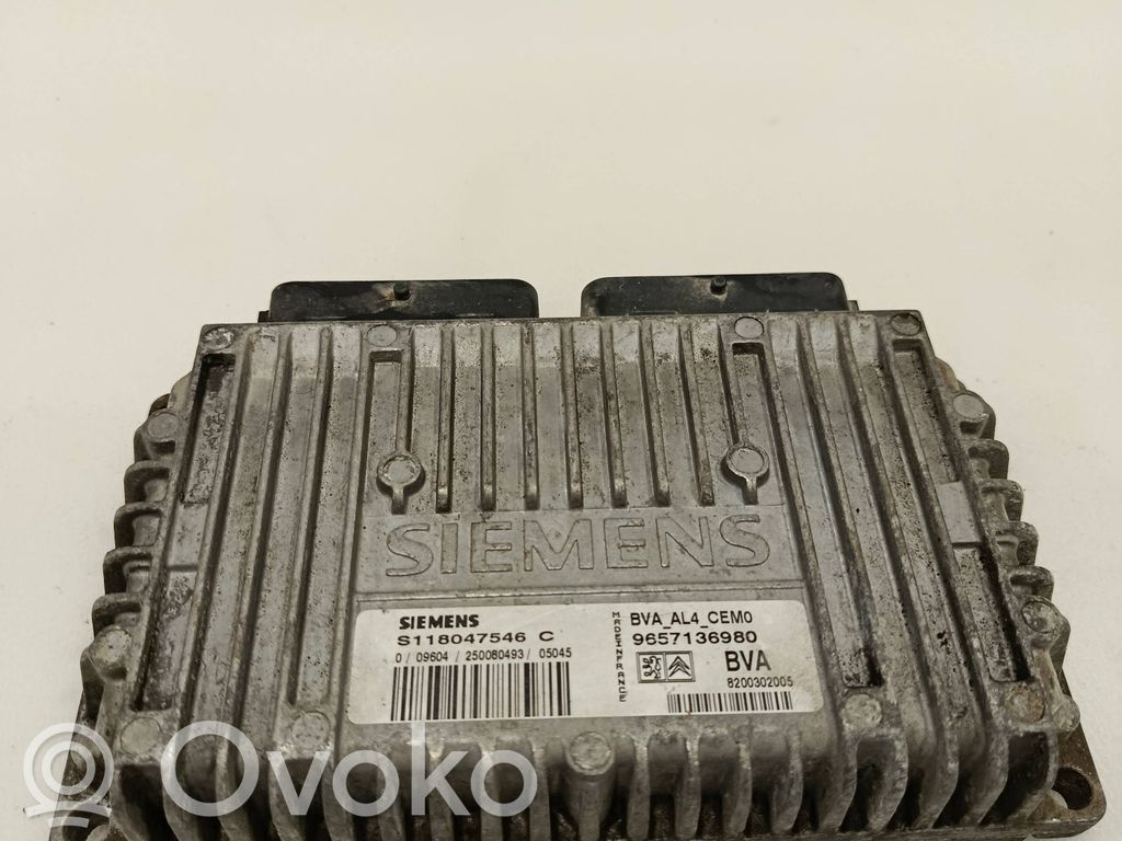 Citroen C4 I Gearbox control unit/module 