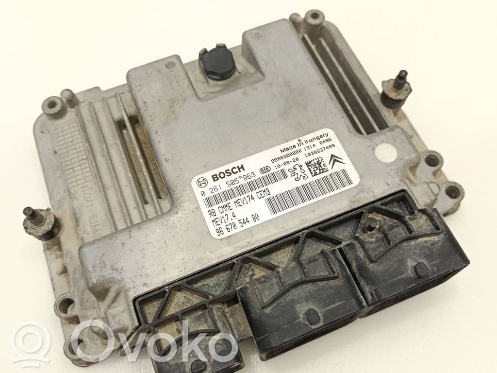Peugeot 207 CC Engine control unit/module 