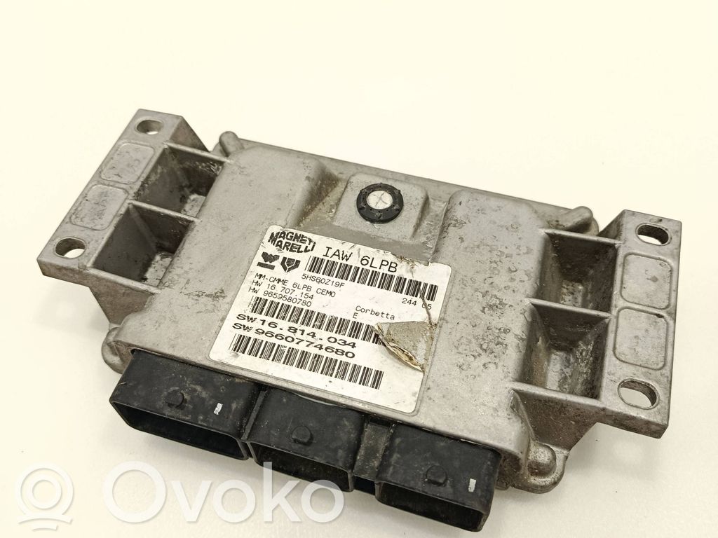 Citroen C4 I Picasso Engine control unit/module 