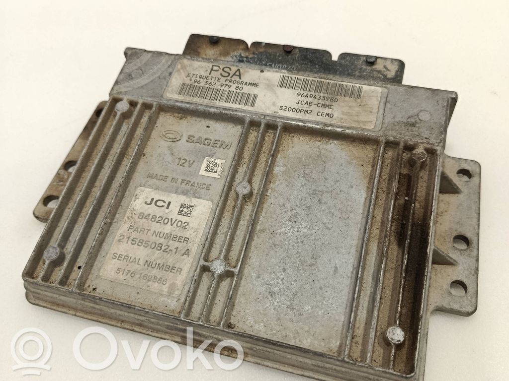 Citroen C2 Engine control unit/module 