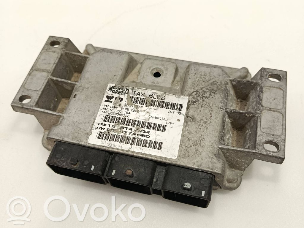 Peugeot 407 Engine control unit/module 