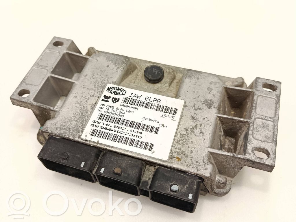 Citroen C4 I Picasso Engine control unit/module 