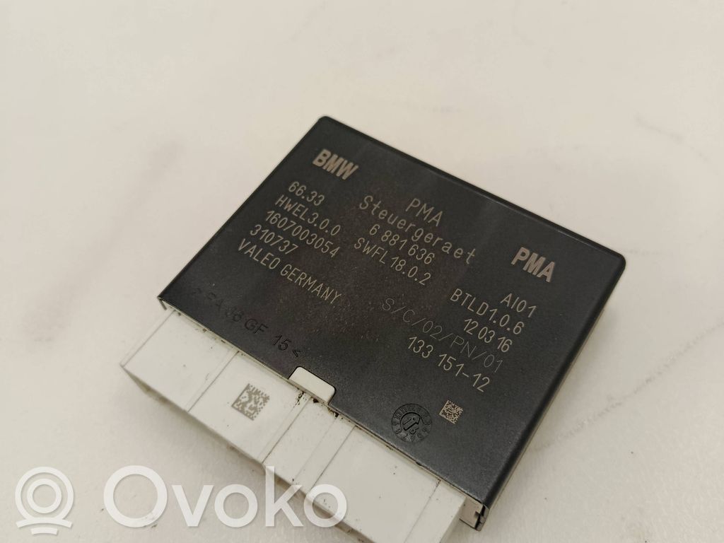 Mini Clubman F54 Parkošanas (PDC) vadības bloks 