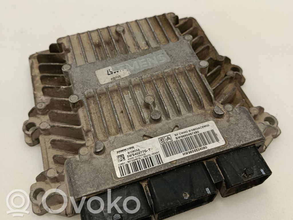 Citroen C4 I Engine control unit/module 