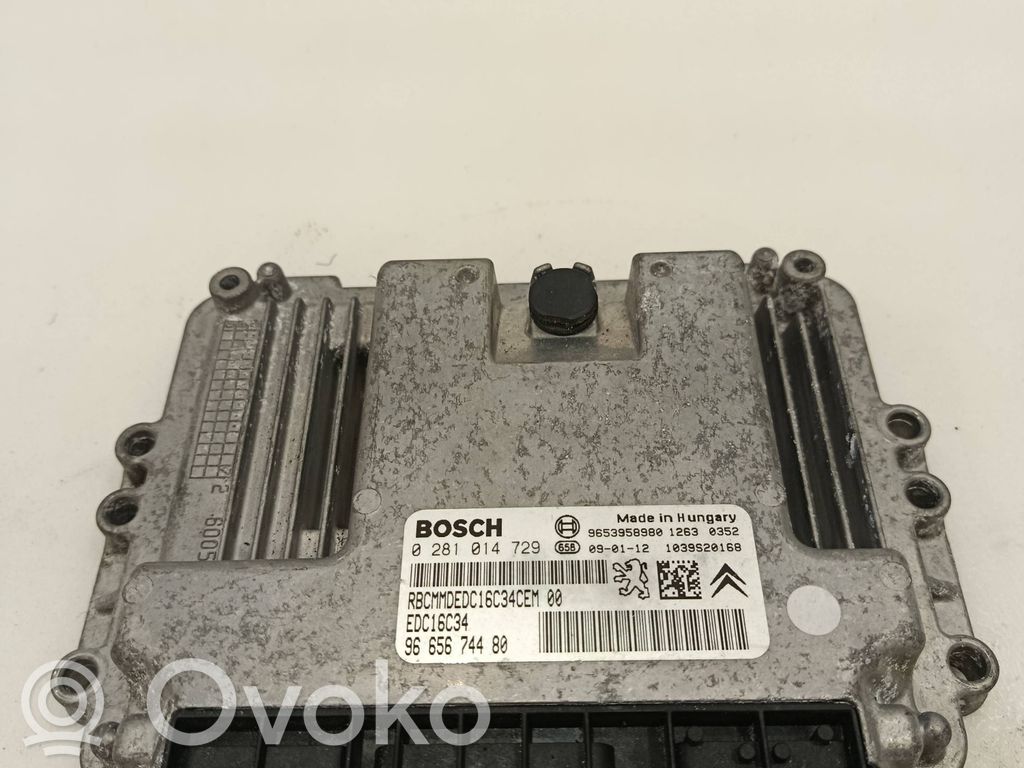 Citroen C4 I Picasso Engine control unit/module 