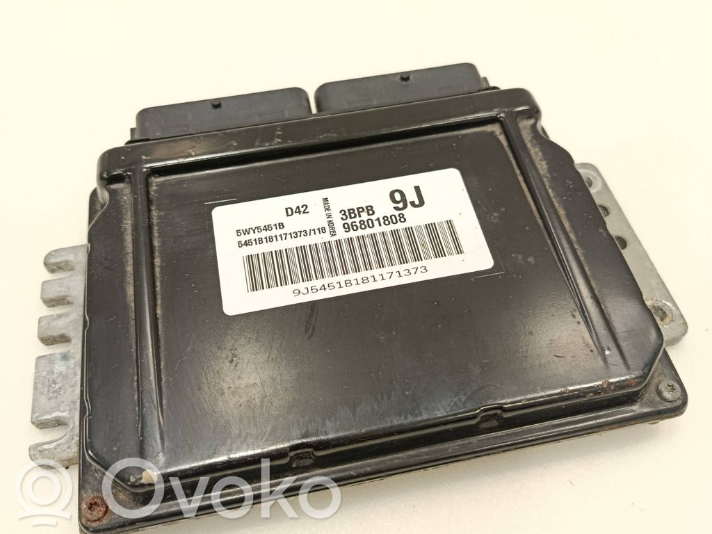 Chevrolet Matiz Engine control unit/module 