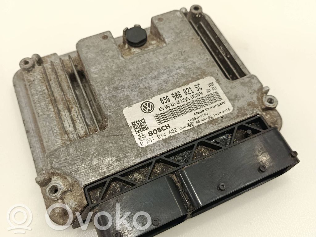 Engine control unit/module   03G906021SC,0281014422,03G906021AN