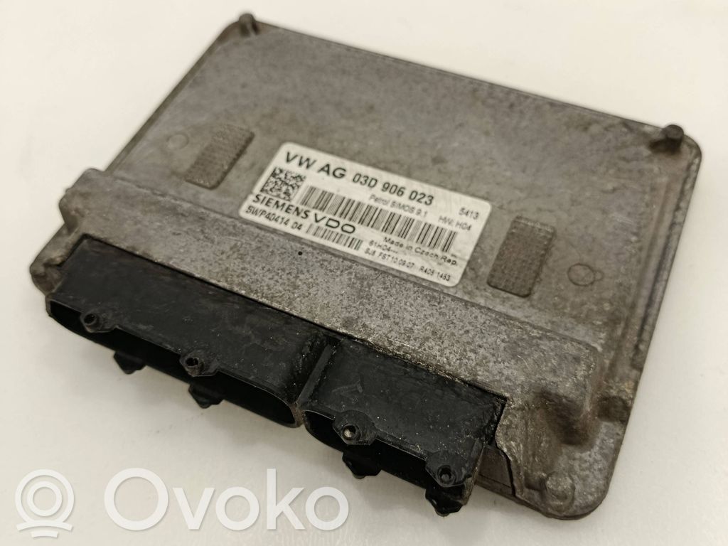 Engine control unit/module   03D906023,5WP4041404