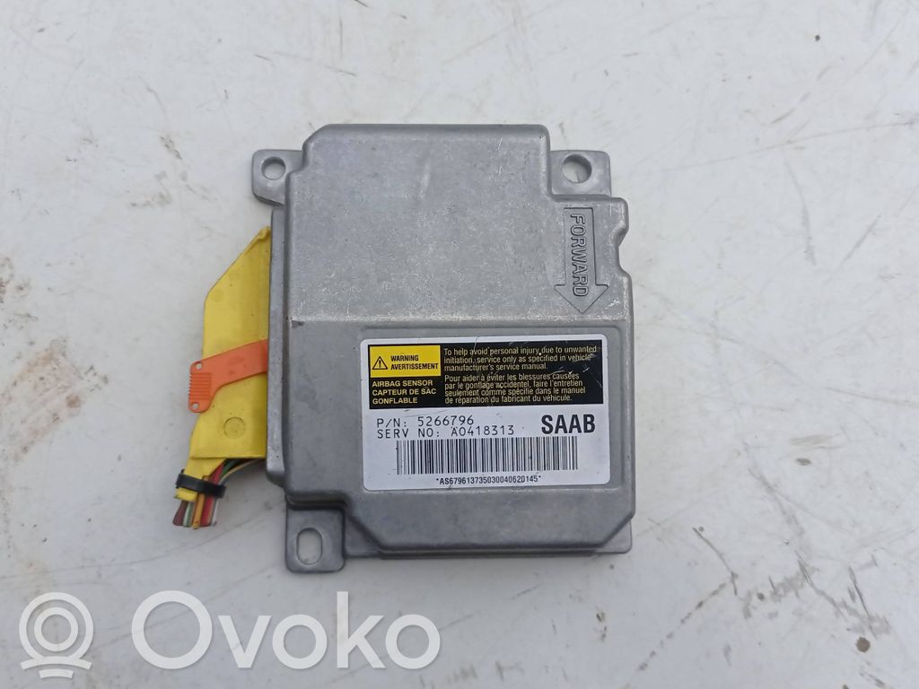 Saab 9-5 Airbag control unit/module 