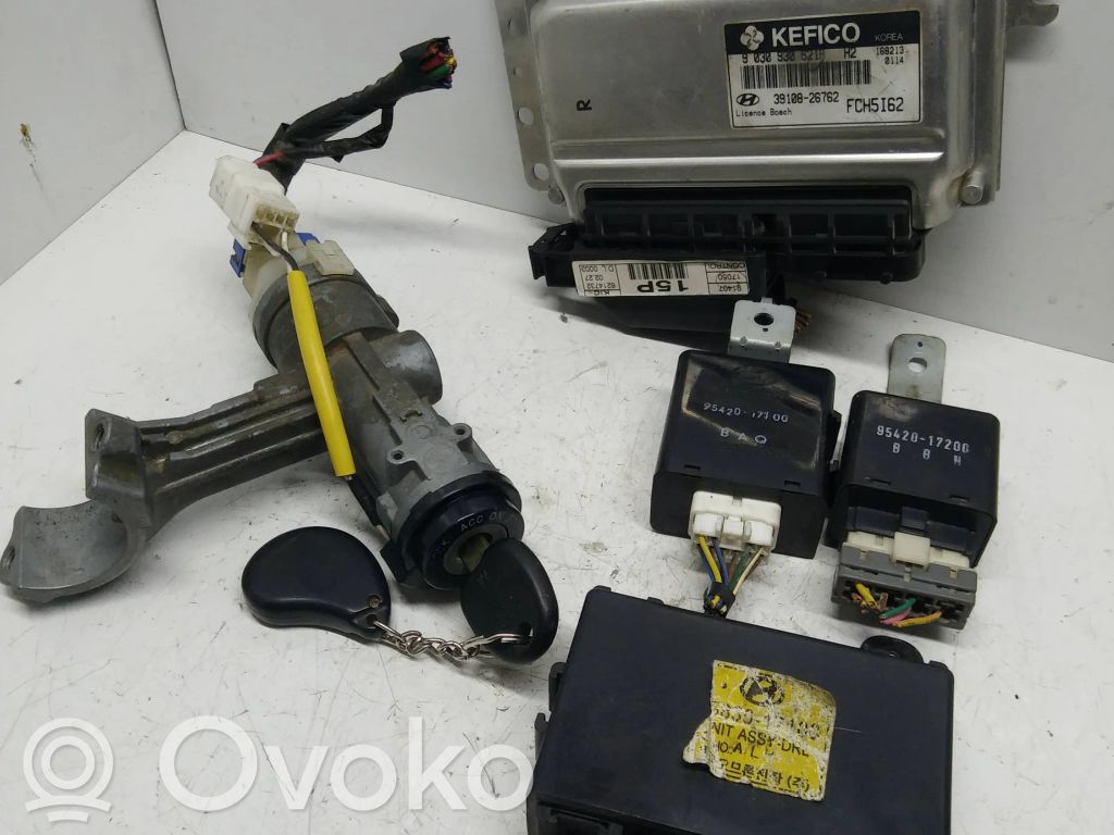 Hyundai Matrix Engine ECU kit and lock set 
