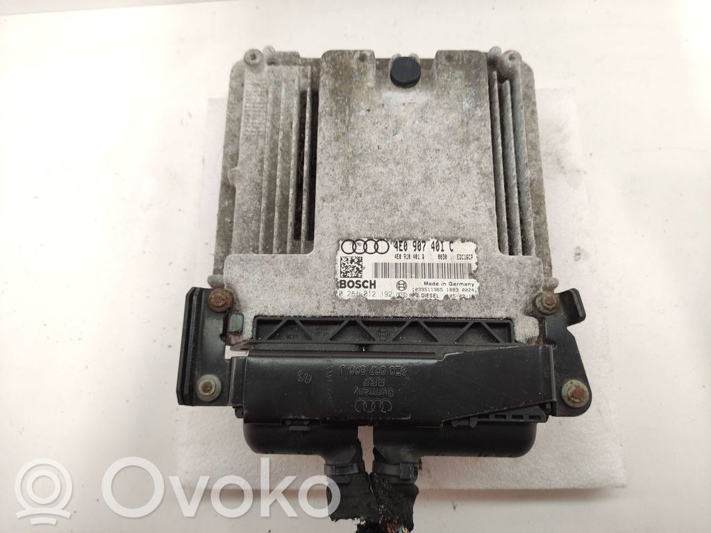 Audi A8 S8 D3 4E Engine control unit/module 