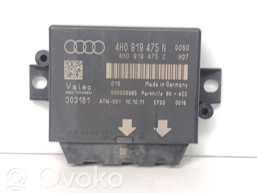 Audi A6 C7 Parkošanas (PDC) vadības bloks 