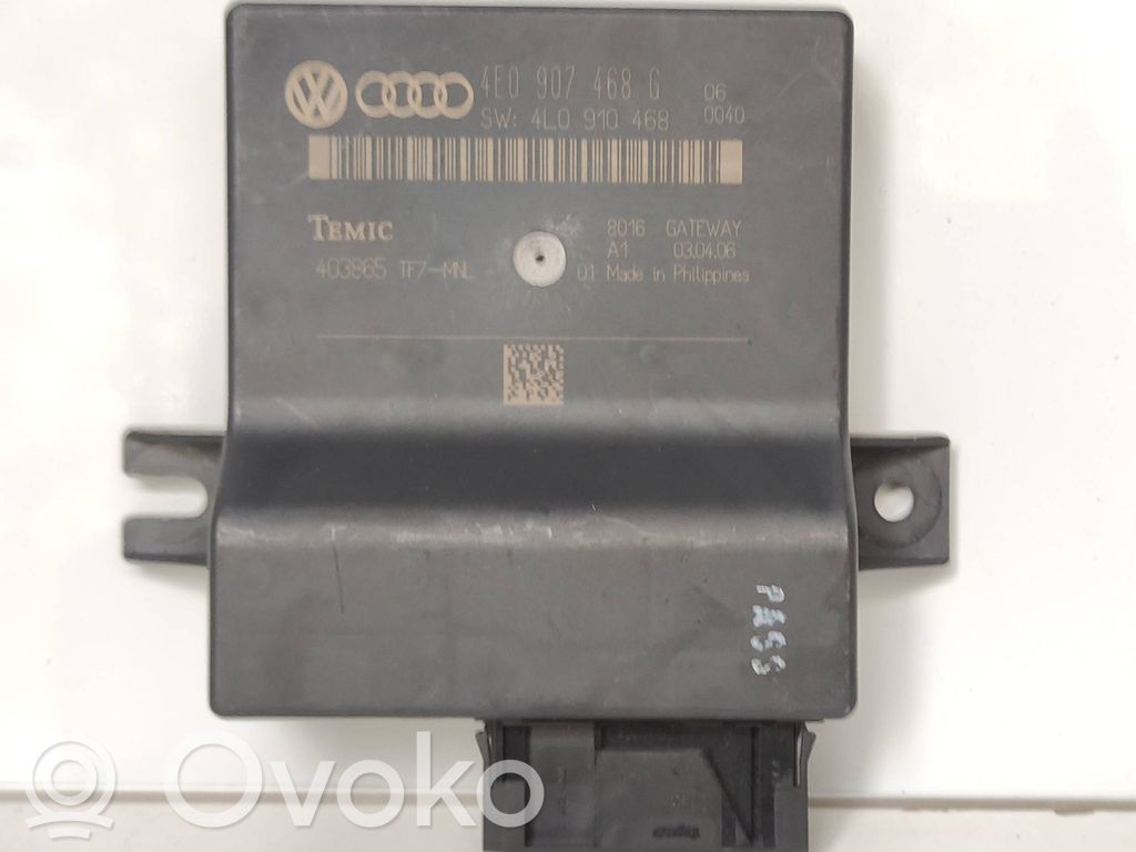 Gateway control module   4E0907468G,403865,4L0910468