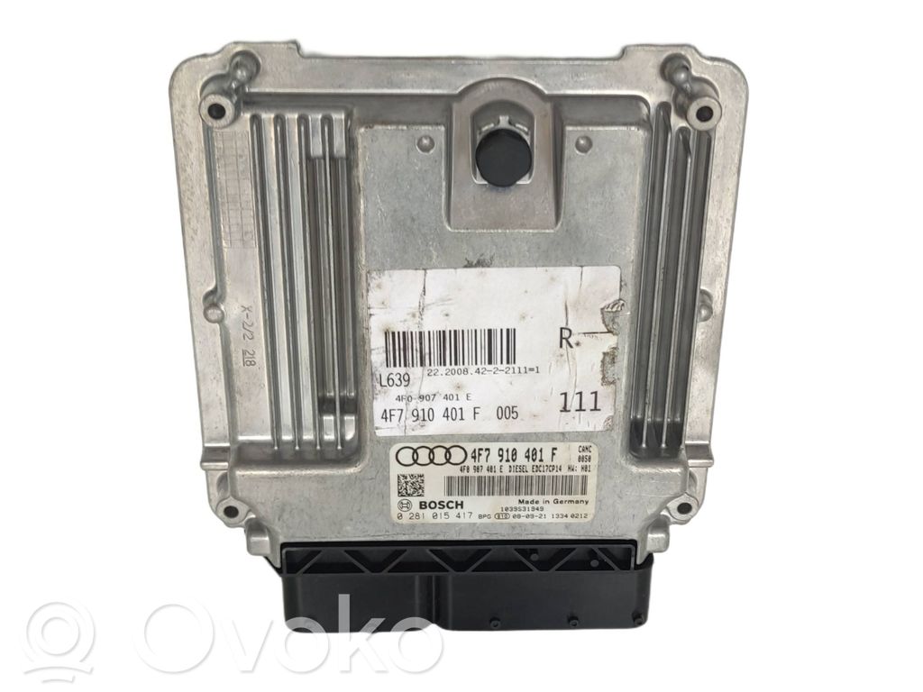 Audi A6 S6 C6 4F Engine control unit/module 