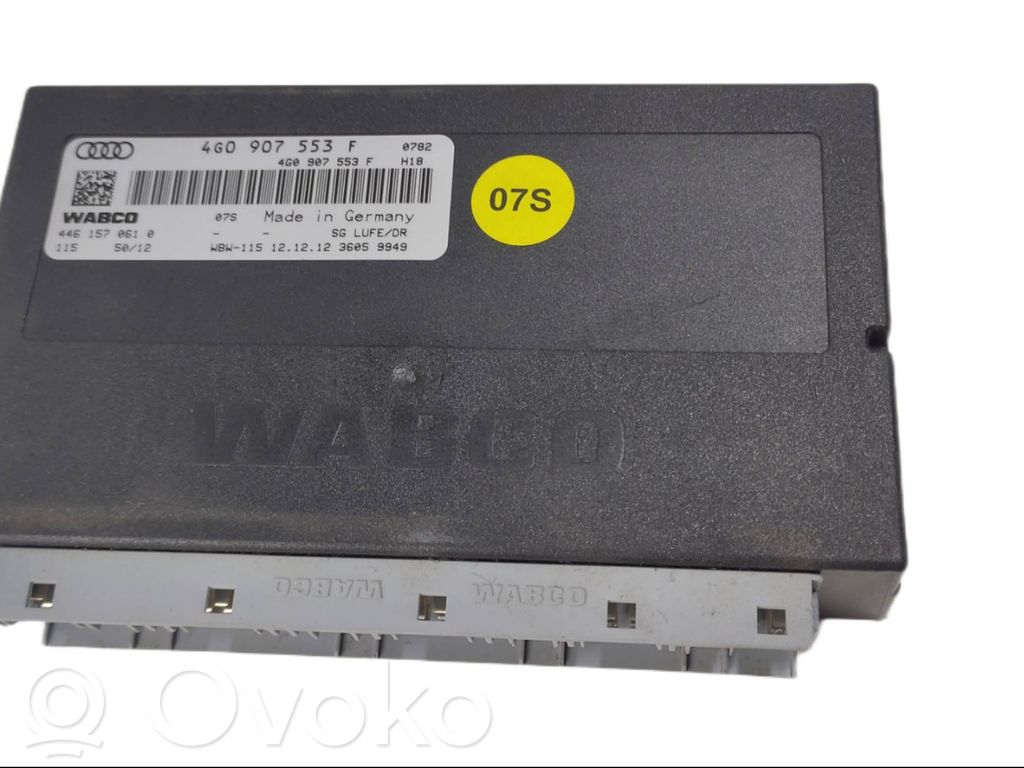 Module de commande suspension   4G0907553F