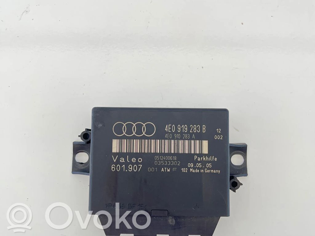 Pysäköintitutkan (PCD) ohjainlaite/moduuli   4E0919283B,601907,4E0910283A