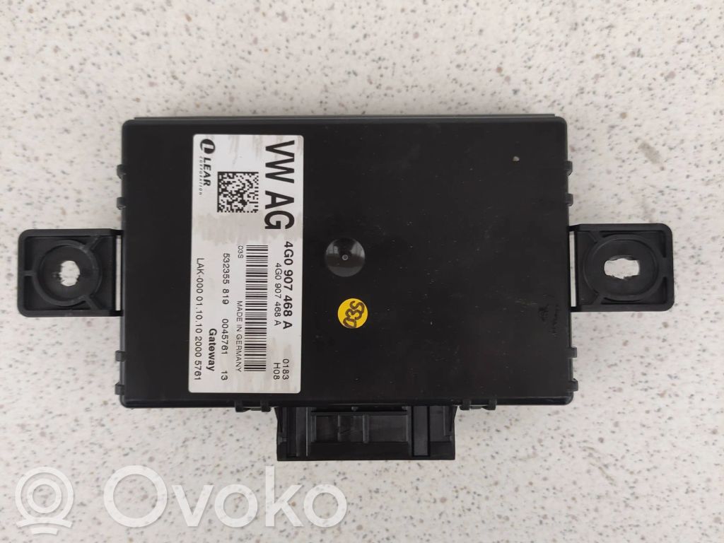 Audi A6 S6 C7 4G Gateway control module 