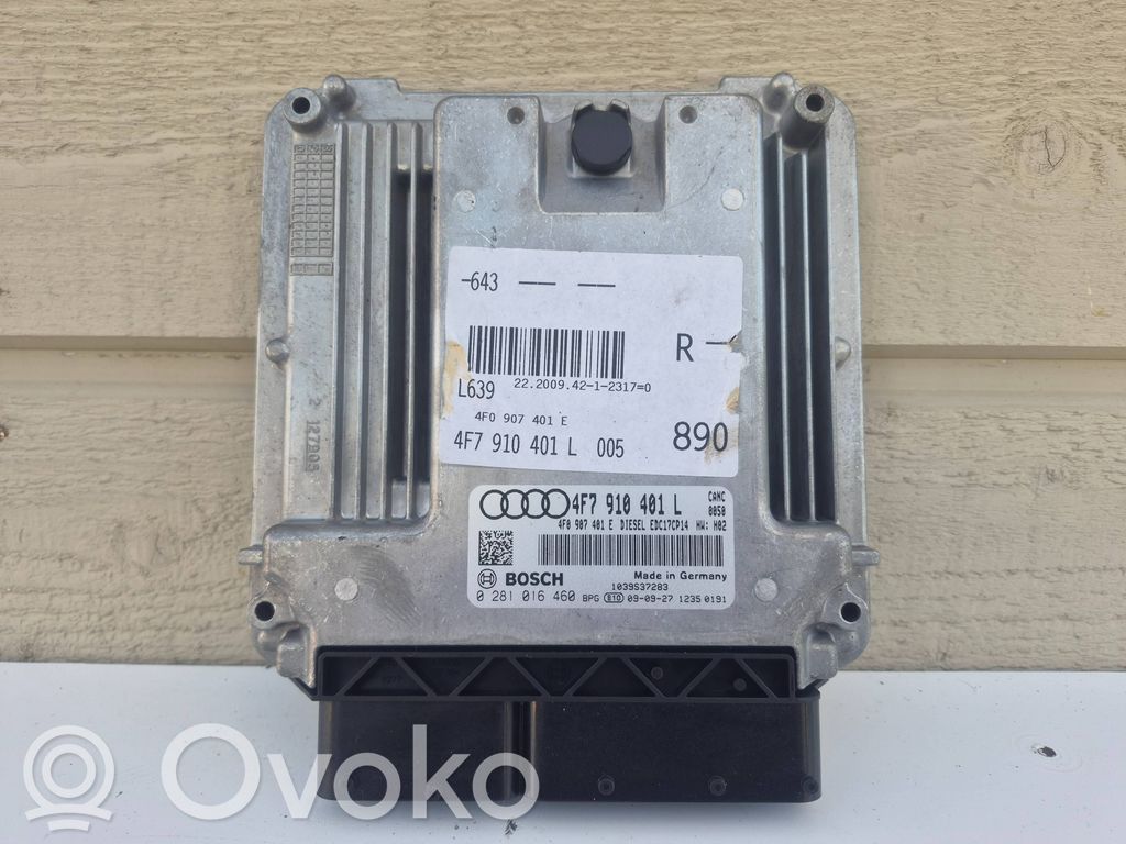 Audi A6 S6 C6 4F Engine control unit/module 