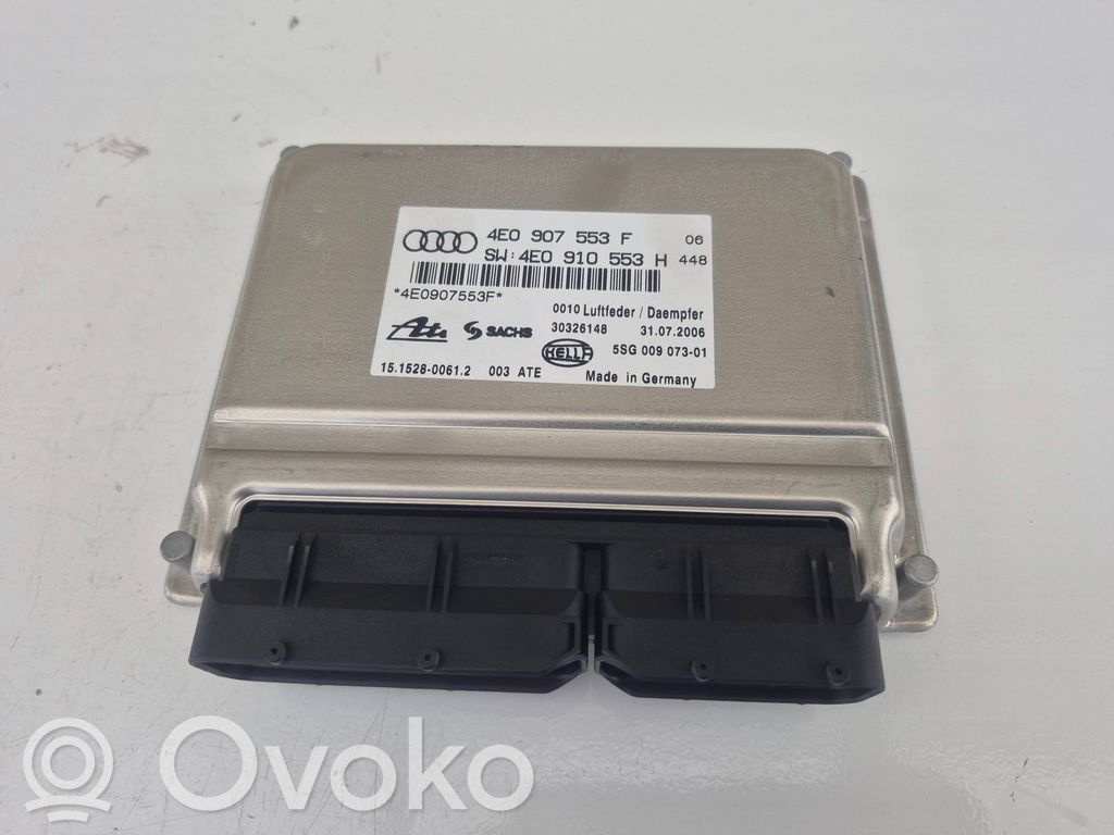 Audi A8 S8 D3 4E Piekares vadības bloks 