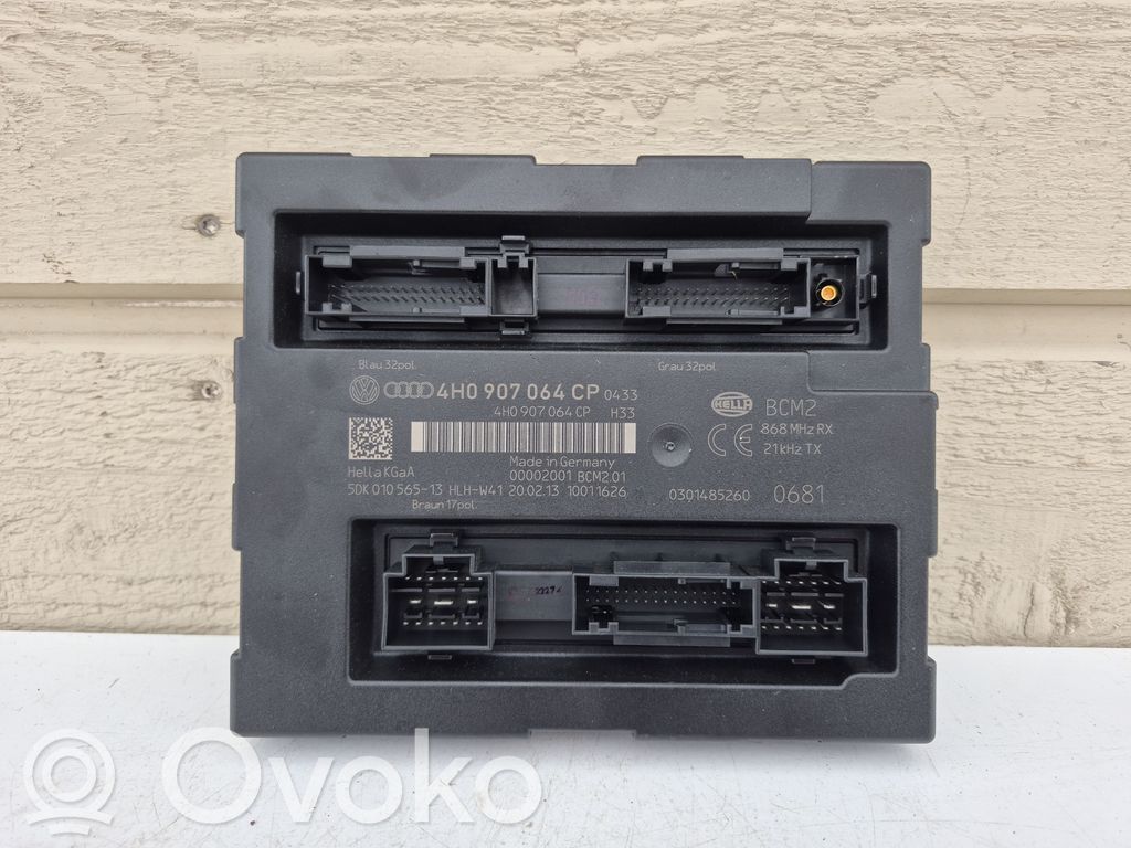 Audi A6 S6 C7 4G Mukavuusmoduuli 
