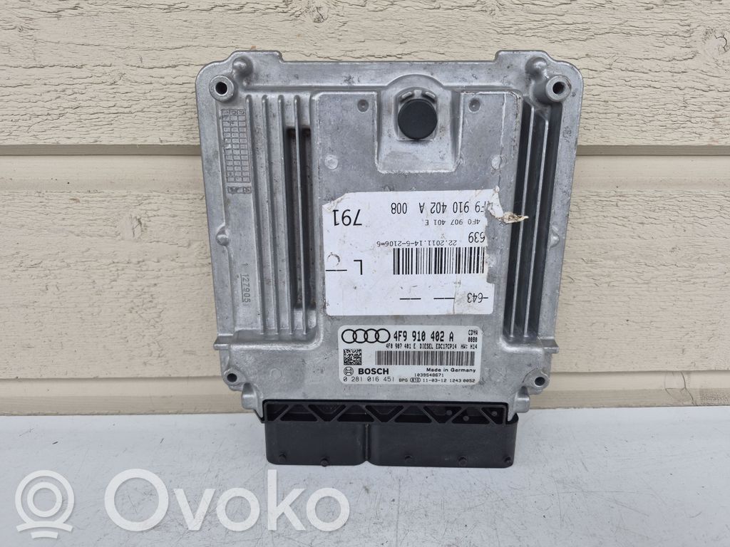 Audi A6 S6 C6 4F Engine control unit/module 