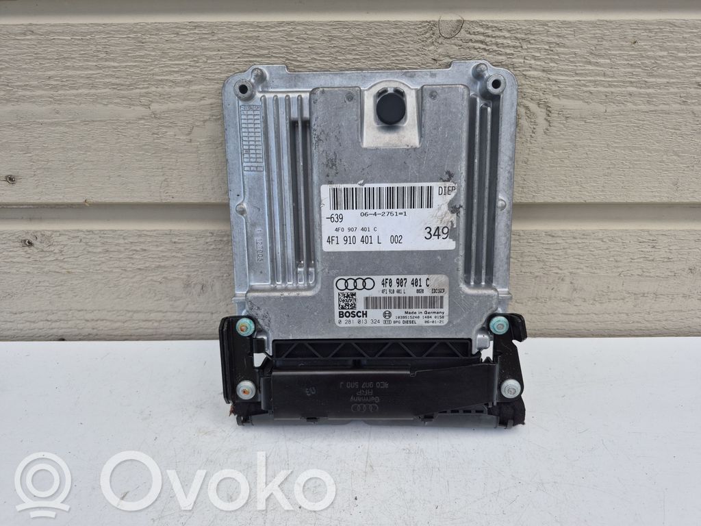 Engine control unit/module   4F0907401C,0281013324,4F1910401L