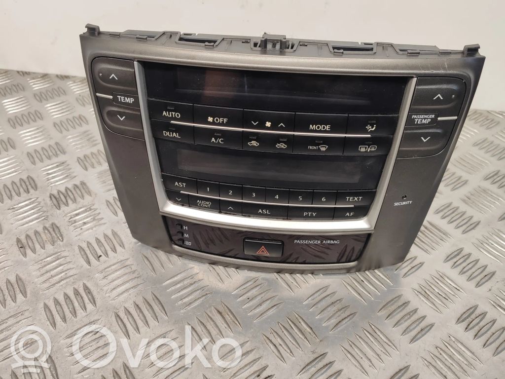 Lexus IS 220D-250-350 Gaisa kondicioniera / klimata kontroles / salona apsildes vadības bloks (salonā) 
