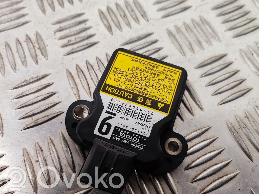 Lexus IS 220D-250-350 Sensor ESP de aceleración de frecuencia del intermitente 