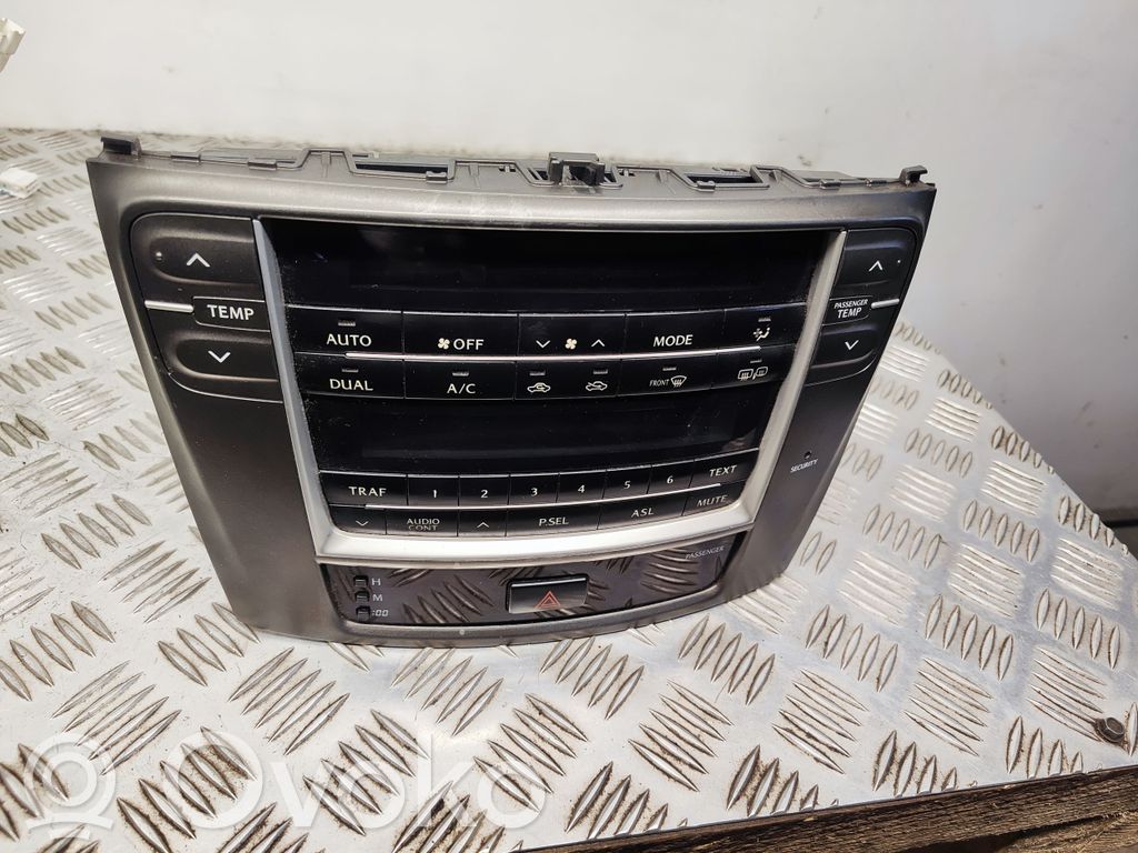 Lexus IS 220D-250-350 Gaisa kondicioniera / klimata kontroles / salona apsildes vadības bloks (salonā) 