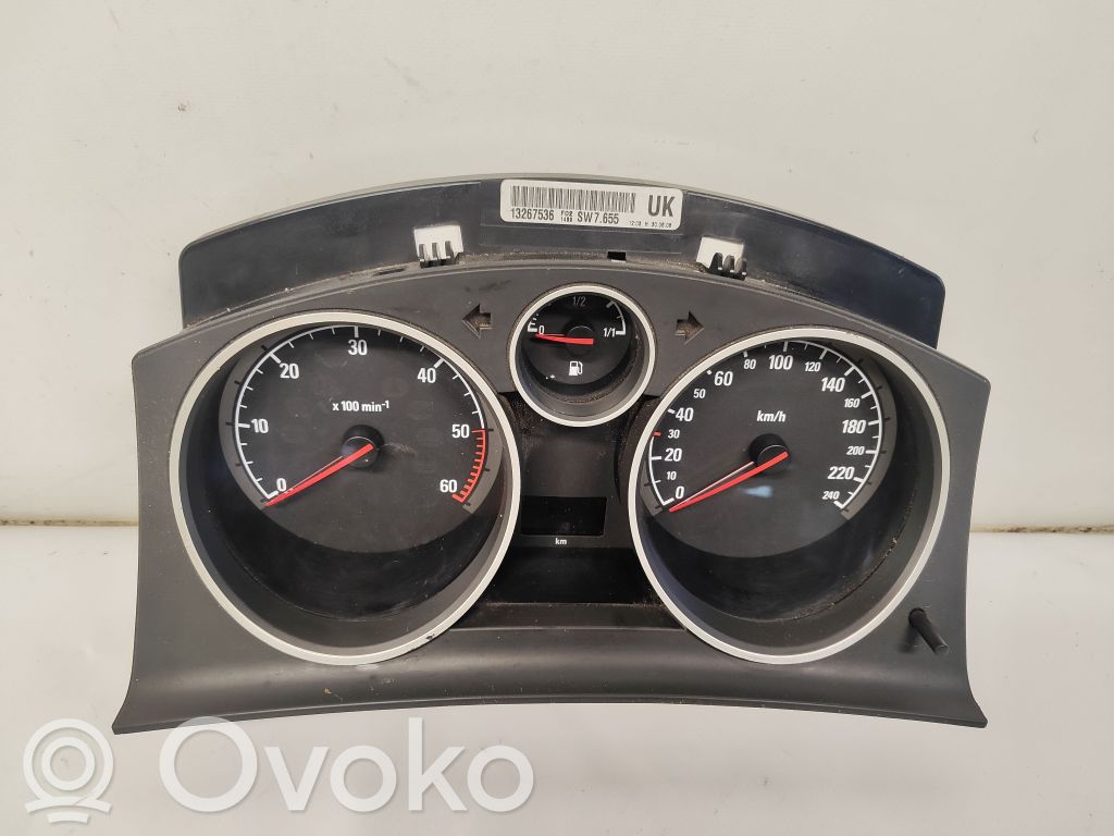 Opel Zafira B Licznik / Prędkościomierz 