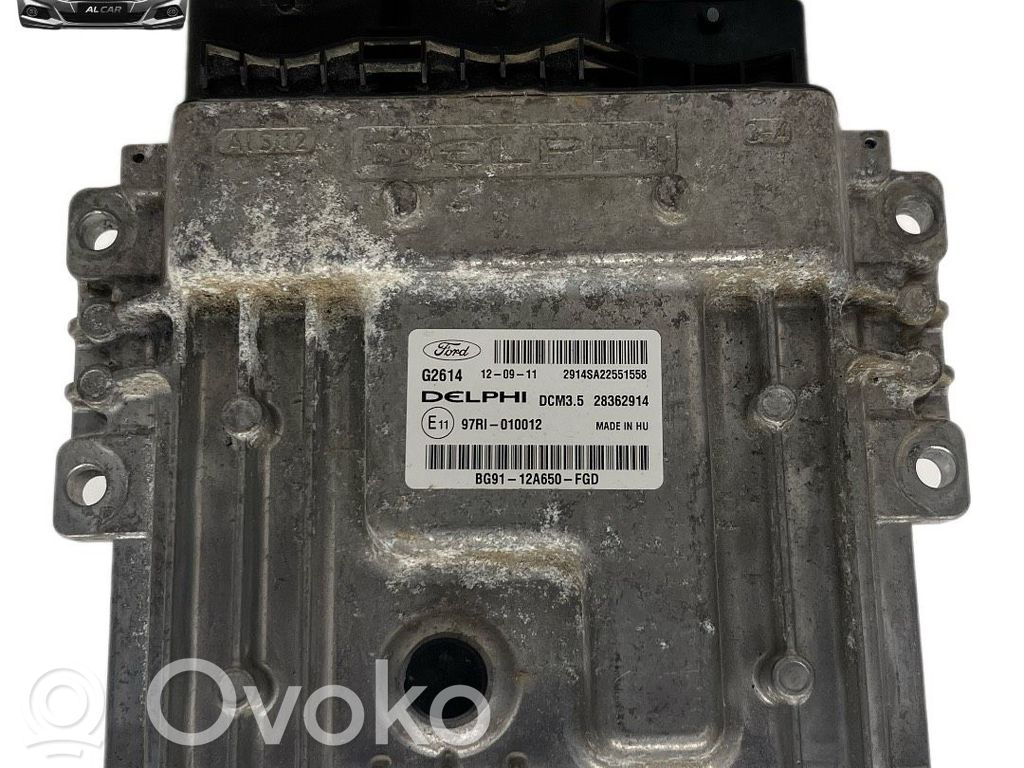 Engine control unit/module   BG9112A650FGD,28362914,97RI010012