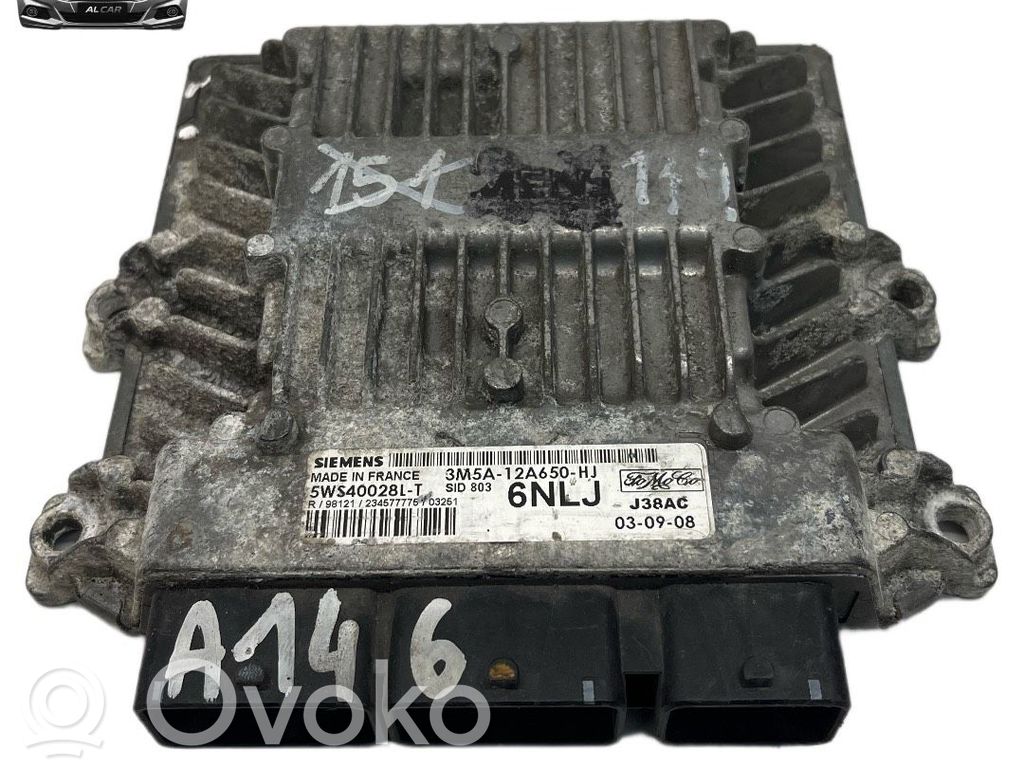 Ford Focus C-MAX Engine control unit/module 