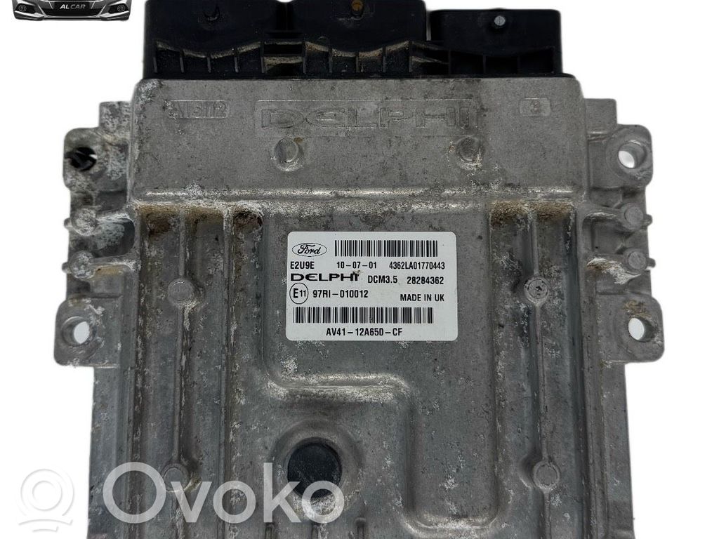 Engine control unit/module   AV4112A650CF,28284362,97RI010012