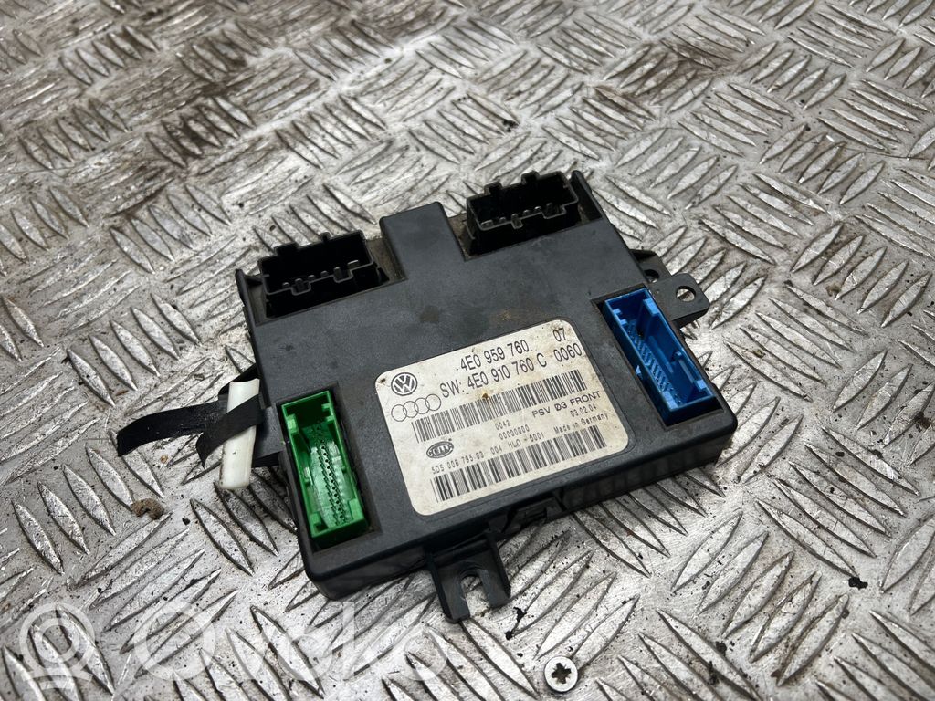 Seat control module   4E0959760,4E0910760C,5DS00879503